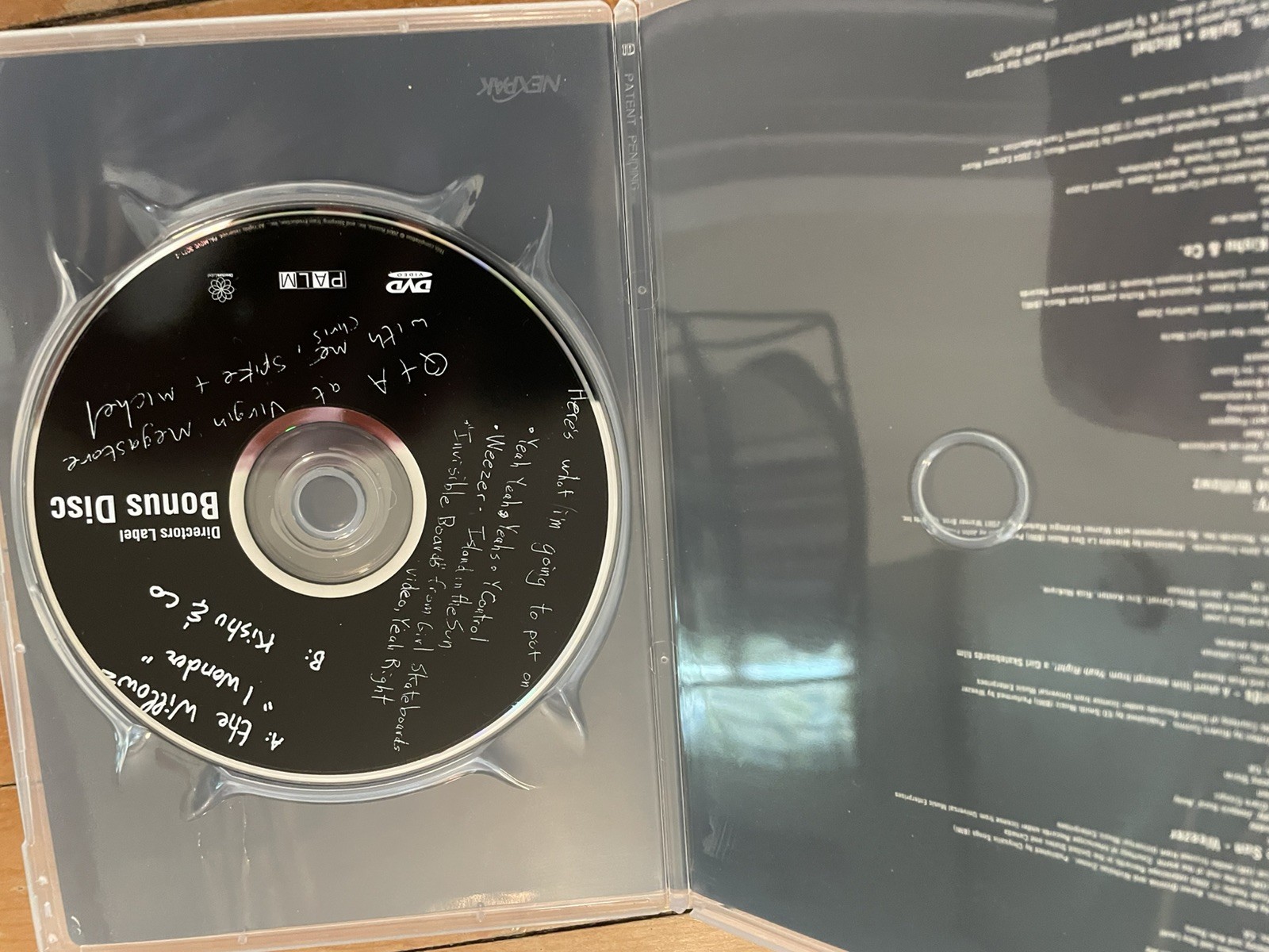 *EXCLUSIVE BONUS DISC* + Spike Jonze DVD Directors Label michel gondry