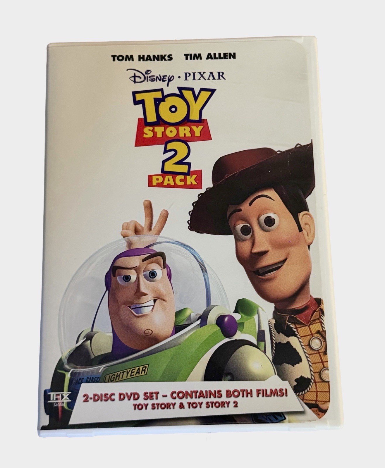 Disney Pixar: Toy Story 1 & 2 (DVD 2-Disc Film Set ) Woody Buzz Lightyear