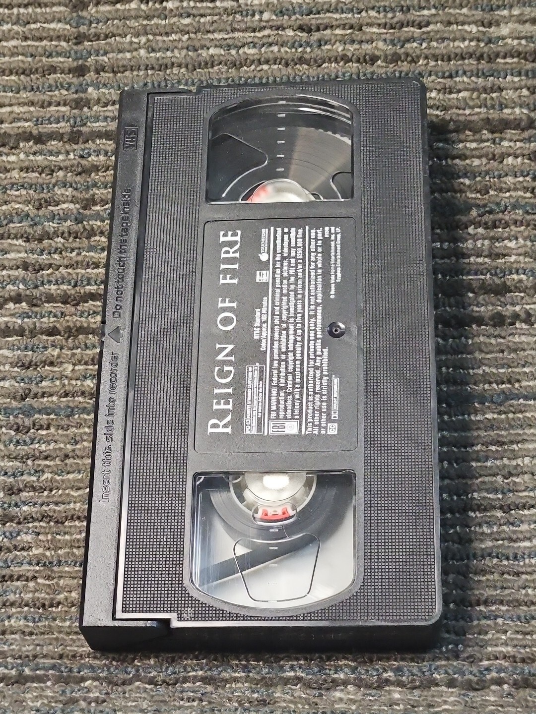 Reign of Fire (VHS, 2003) Matthew McConaughey Christian Bale