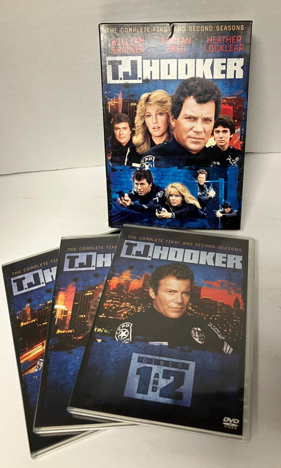 Lot of Police Cop Shows DVD sets: Brooklyn South, TJHooker, Adam 12, The Commish