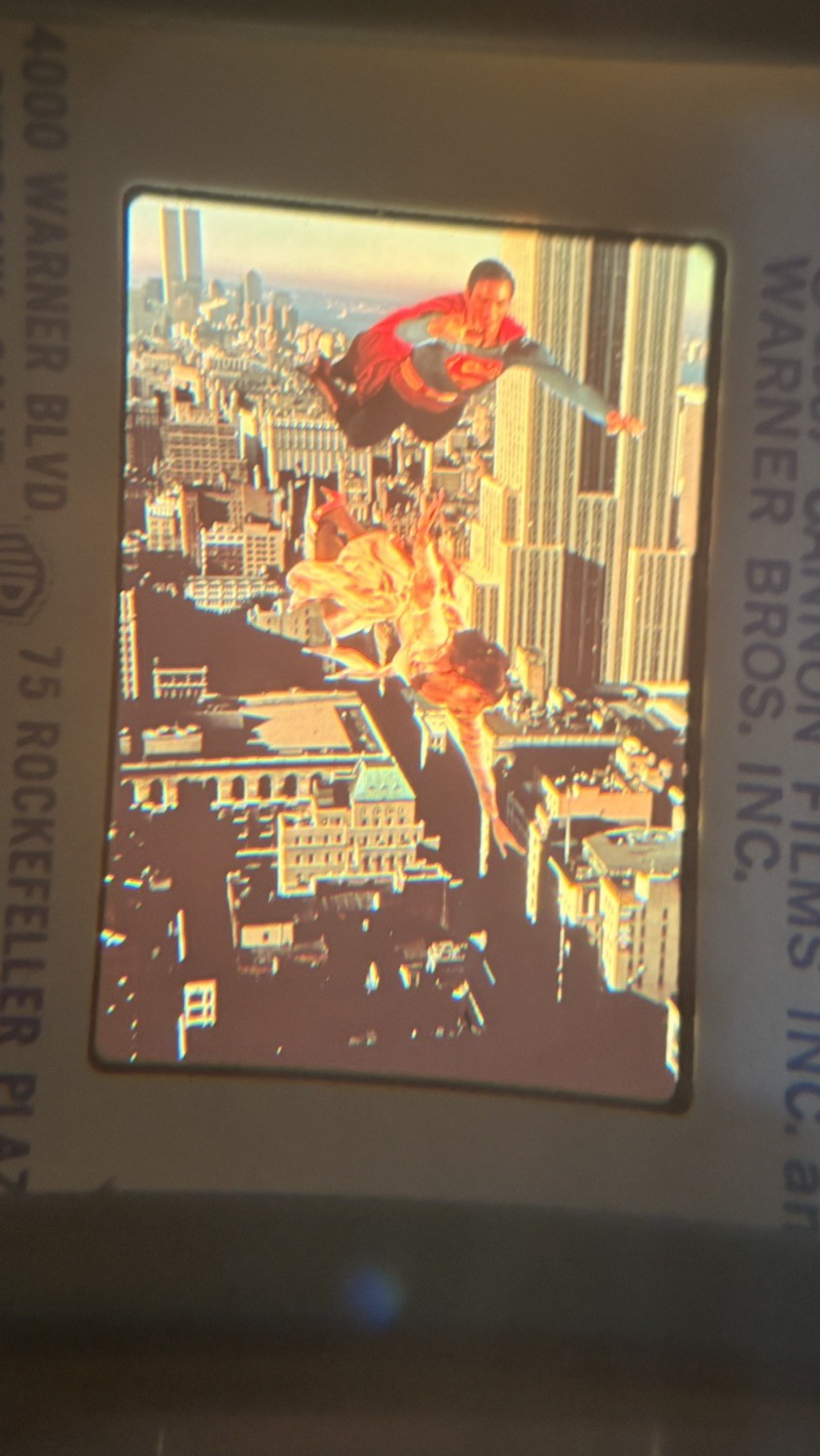 Superman The Movie 35mm Film Slide Warner Bros publicity still