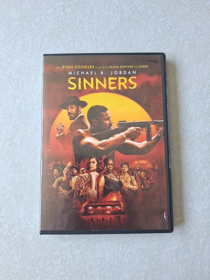 Sinners DVD Michael B Jordan Excellent Condition 2025 Warner Brothers