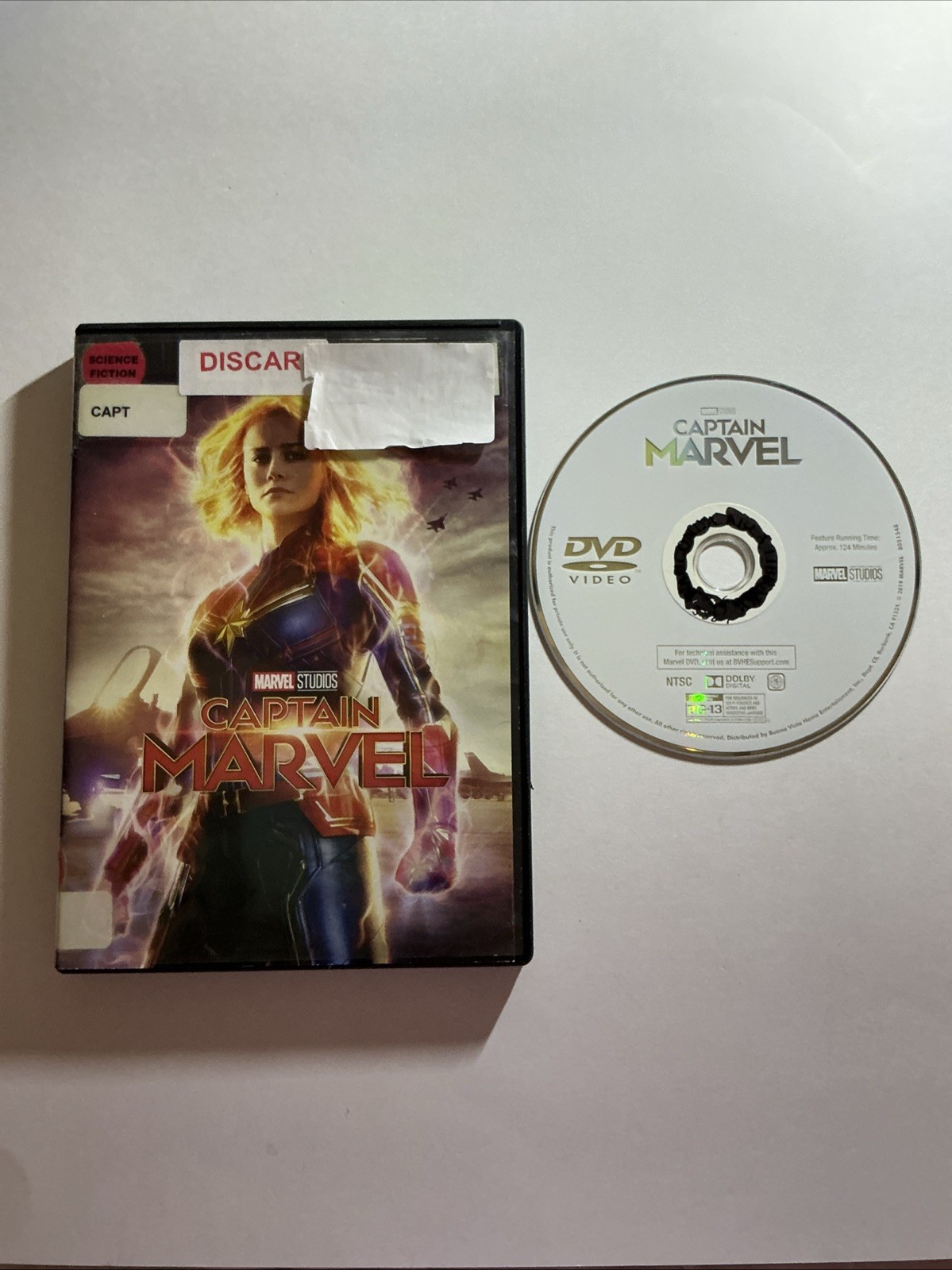 Captain Marvel DVD
