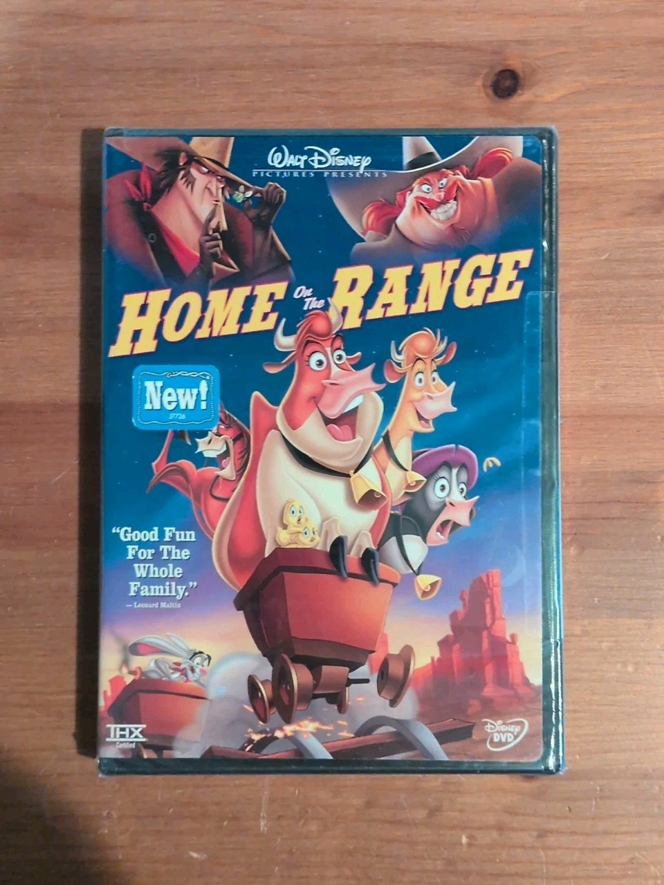 Home on the Range 2004 PG Disney animated musical western comedy movie.SEALED.