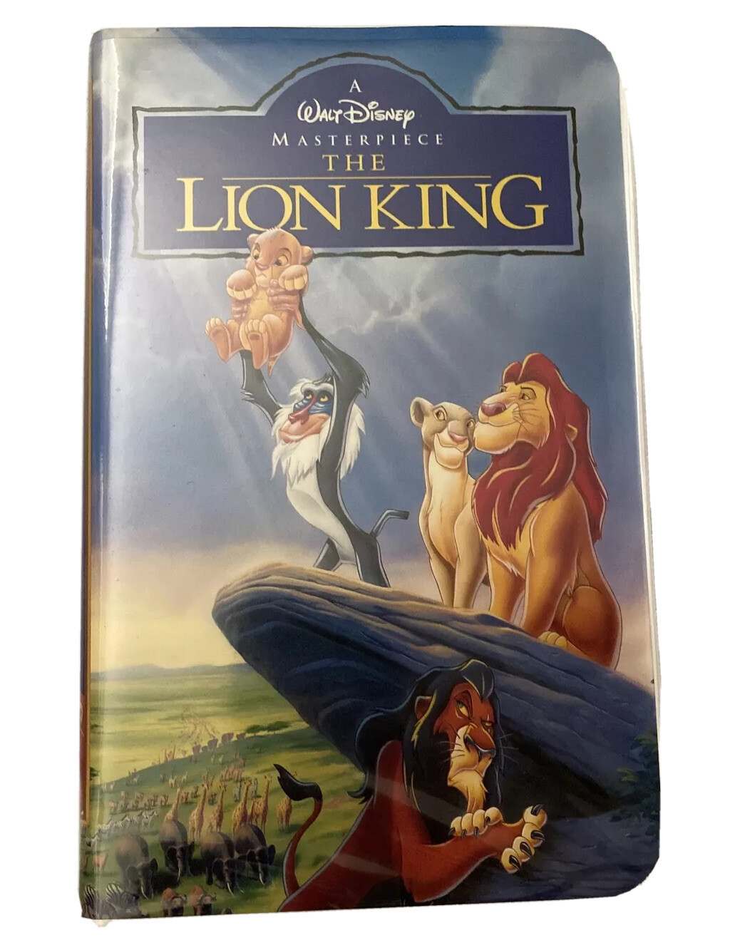 Disney’s The Lion King VHS 90’s Masterpiece Collection Rare Retro Classic Movie