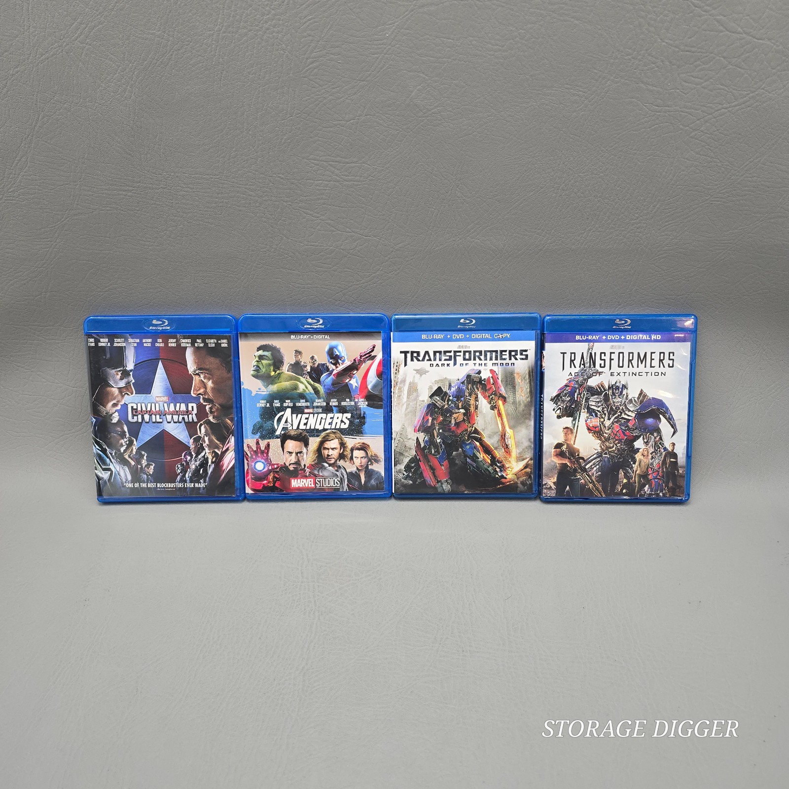 Action, Adventure, Science Fiction, War, Superhero Movies Blu-ray Disc Lot of 12