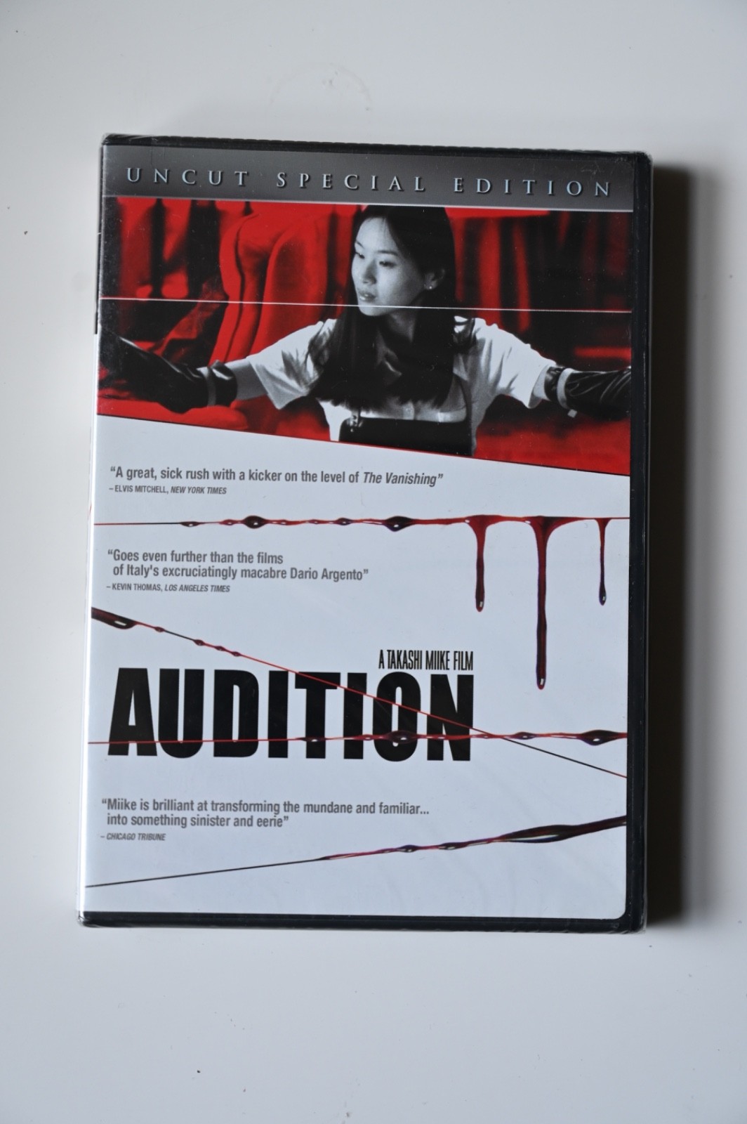 AUDITION Uncut Special Edition DVD ~ Takashi Miike – New Sealed