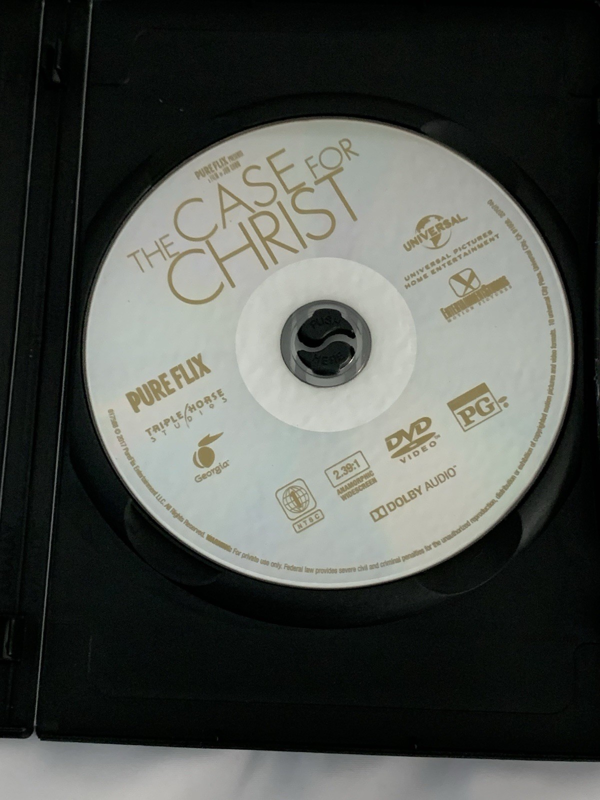 The Case For Christ (DVD) W/CASE/Faye Dunaway/ships fast tracking
