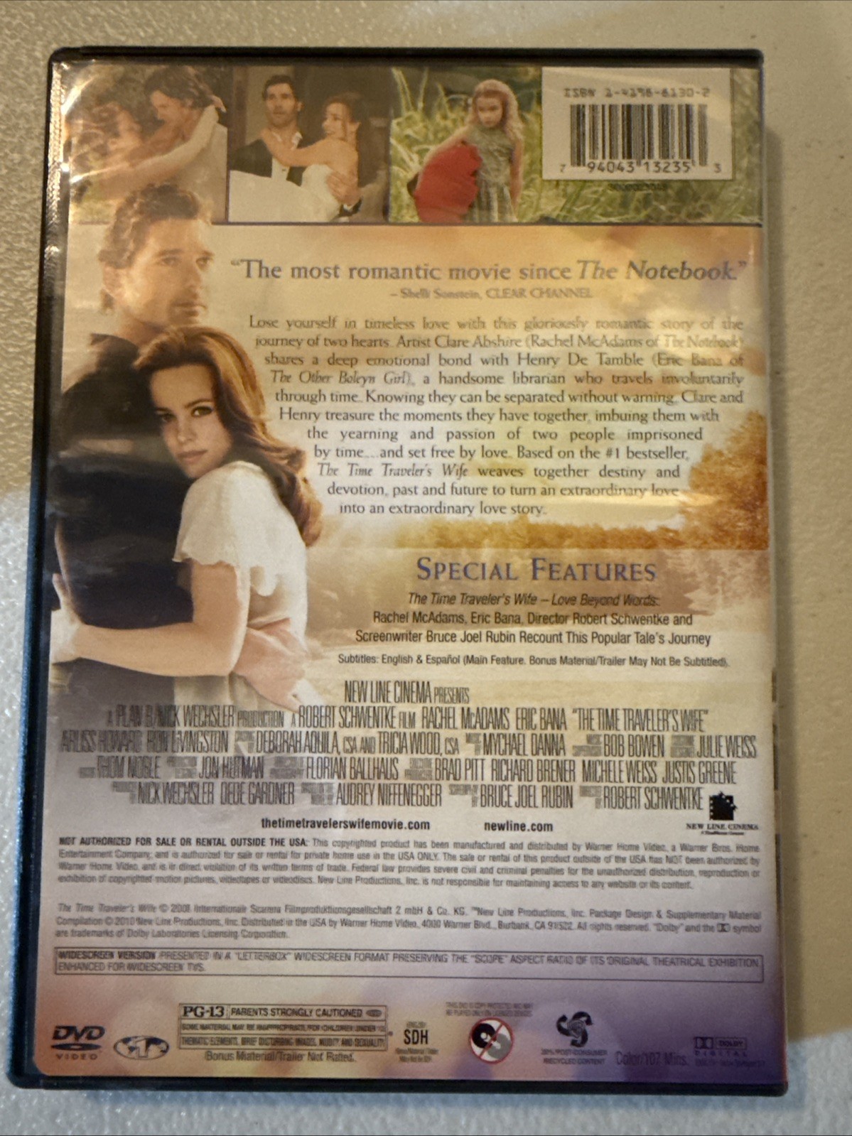 The Time Traveler’s Wife (DVD, 2009)