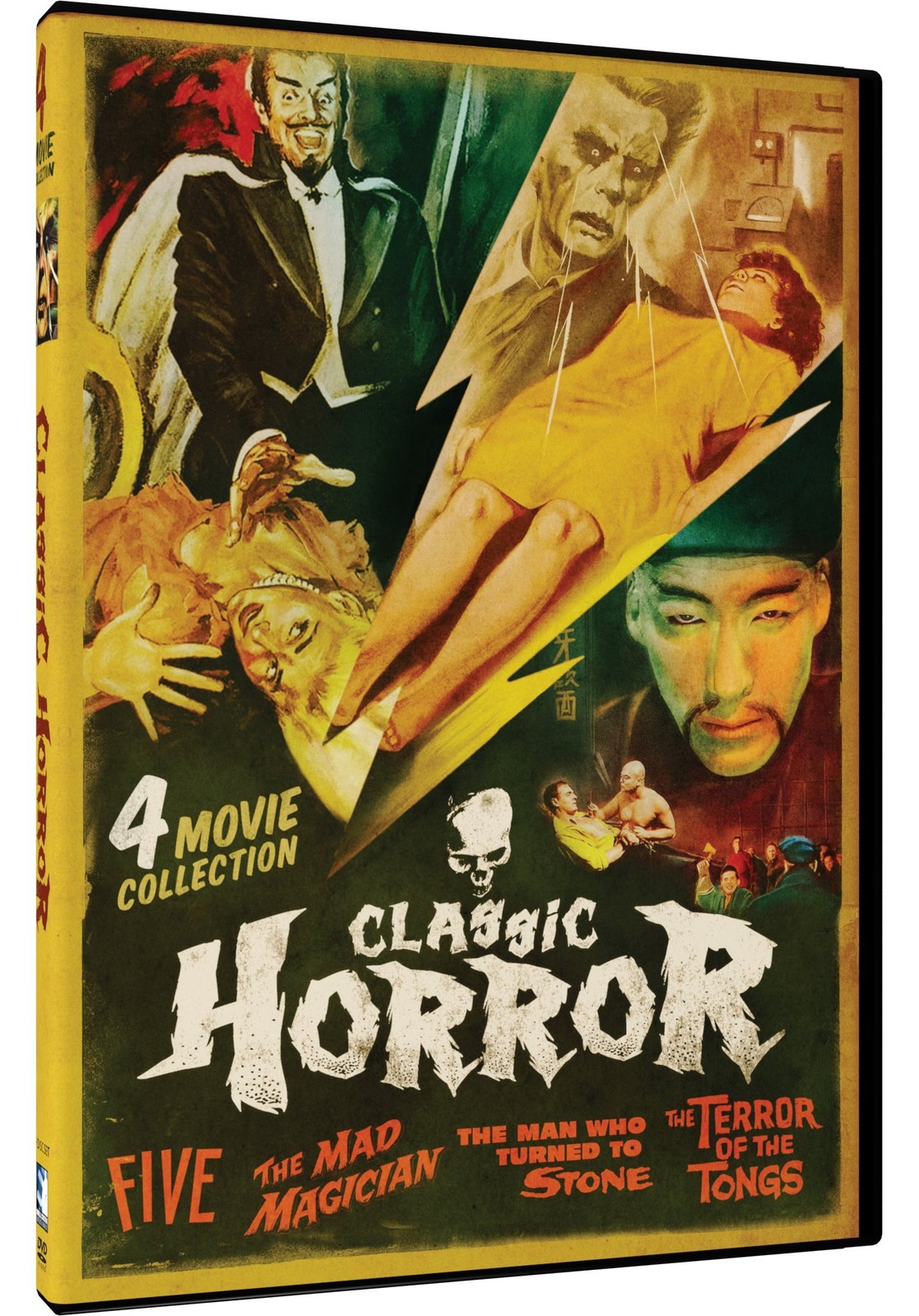 Classic Horror: Five, The Mad Magician, Man Who Turned To Stone