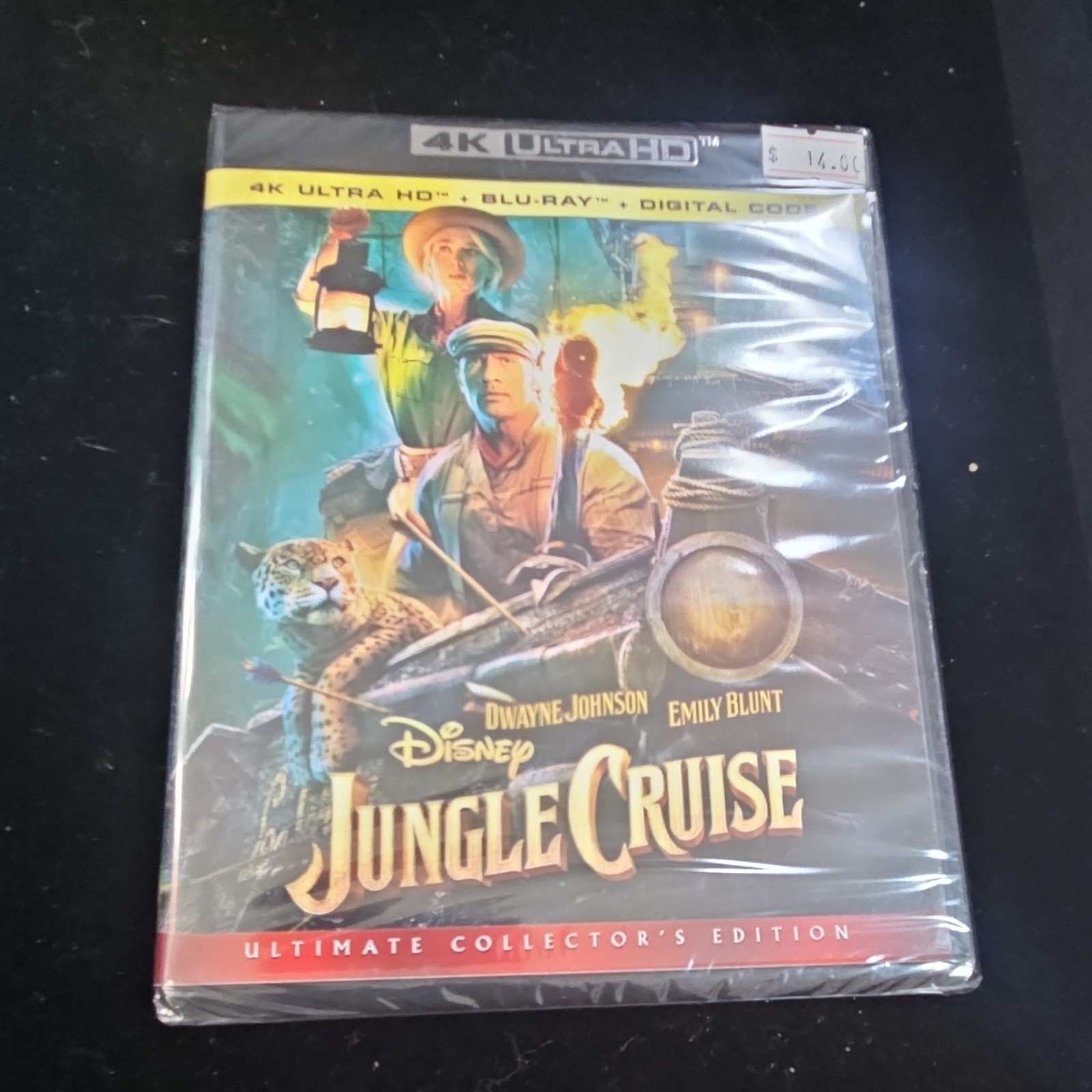 Disney Jungle Cruise 4K Ultra HD Blu-ray Digital Code