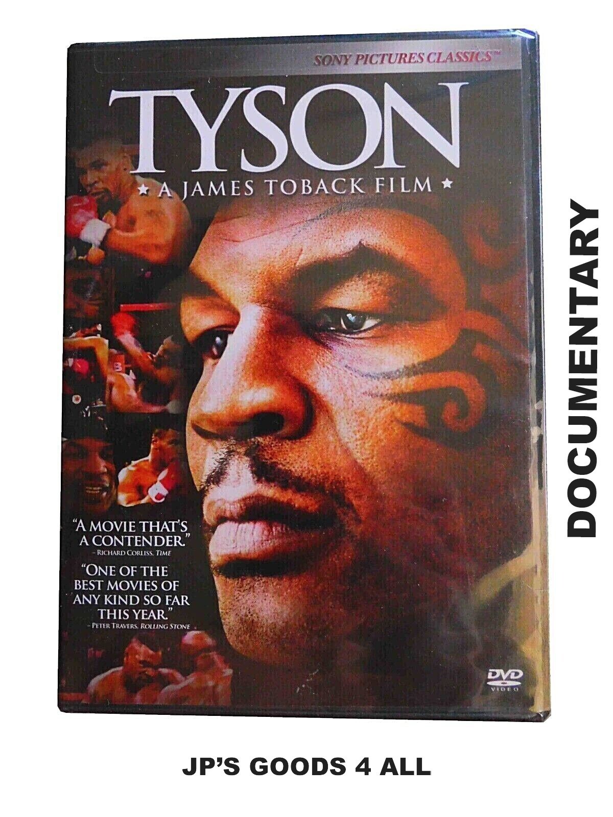 Mike Tyson A Film James Toback Film 2009 DVD Documentary Factory Sealed Boxing