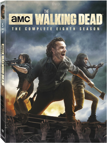 The Walking Dead: the Complete Eighth Season (DVD, 2017)- GOOD- Tested – Clean D