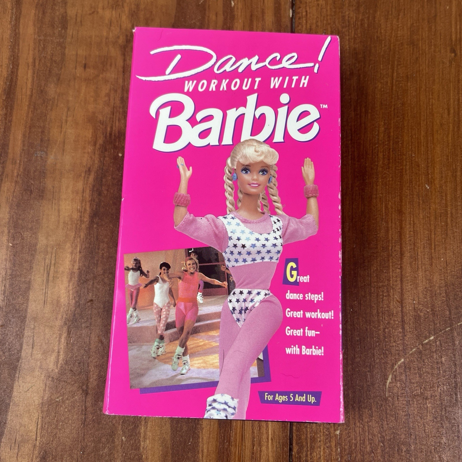 Dance Workout with Barbie VHS 1992 Buena Vista Home Video Jennifer Love Hewitt