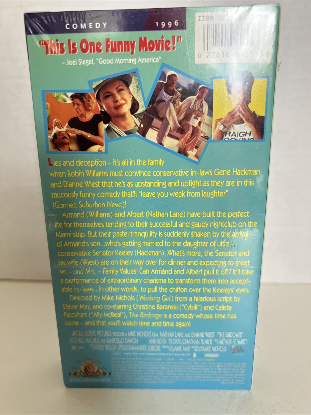 The Birdcage VHS Sealed