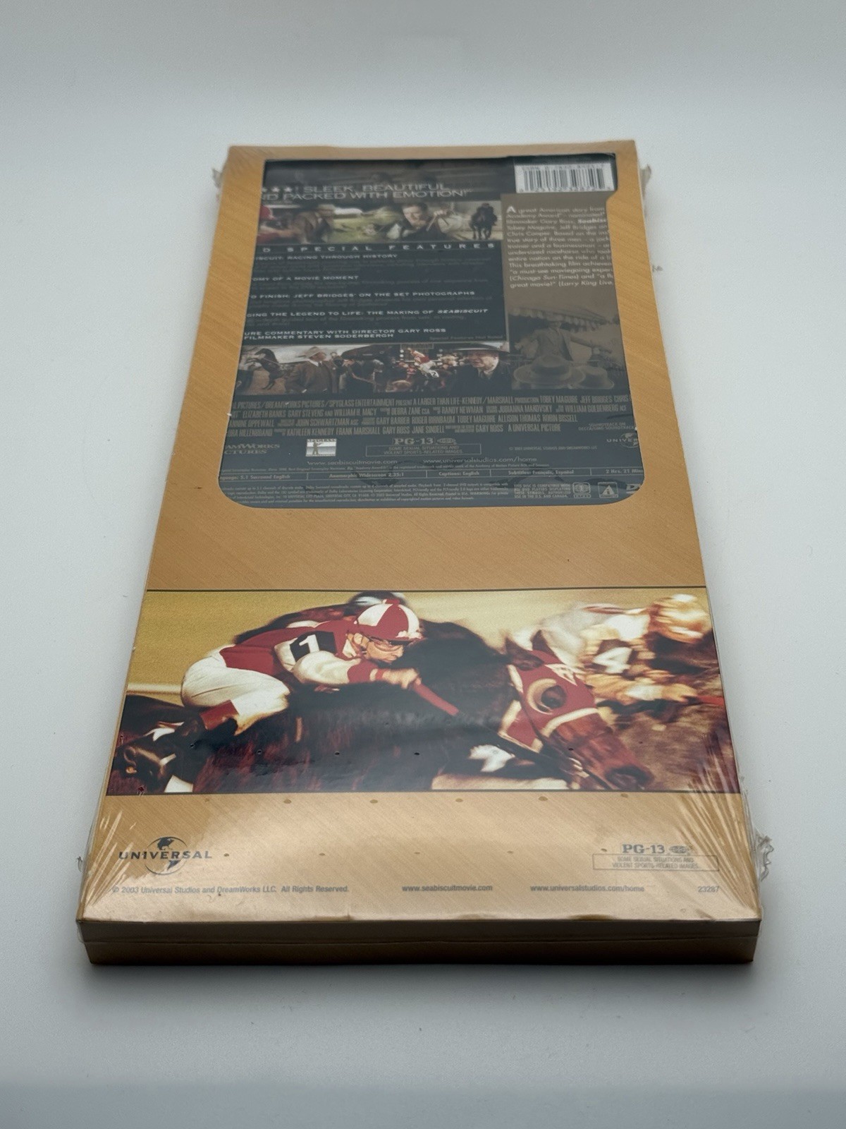 Seabiscuit (2003) Widescreen DVD Long Box Special Edition [BRAND NEW SEALED]