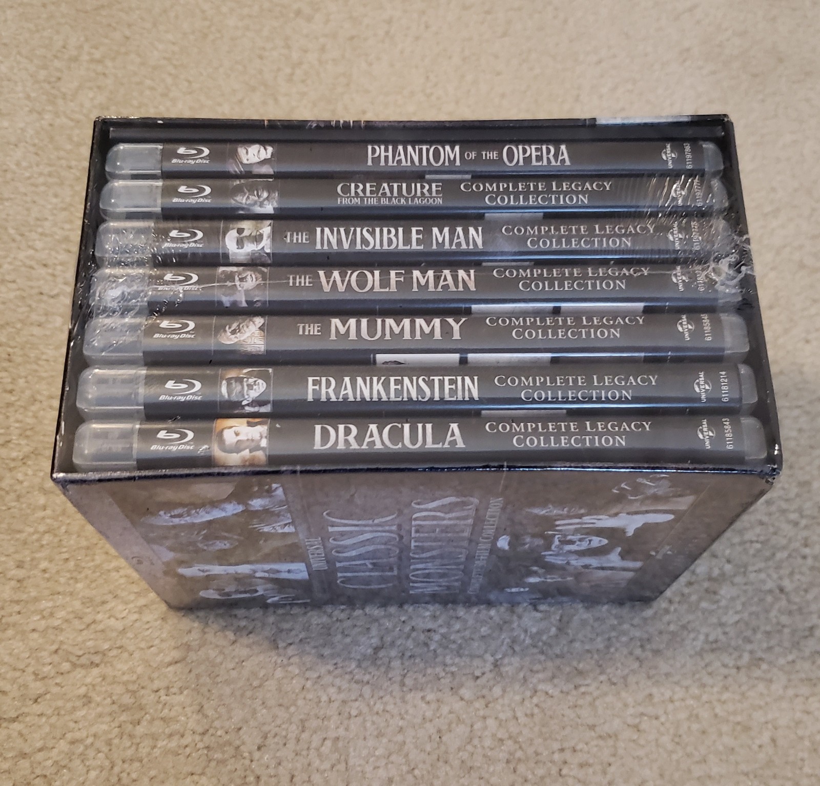 UNIVERSAL CLASSIC MONSTERS Complete 30-Film Collection 1931-1956 BLU RAY Box Set