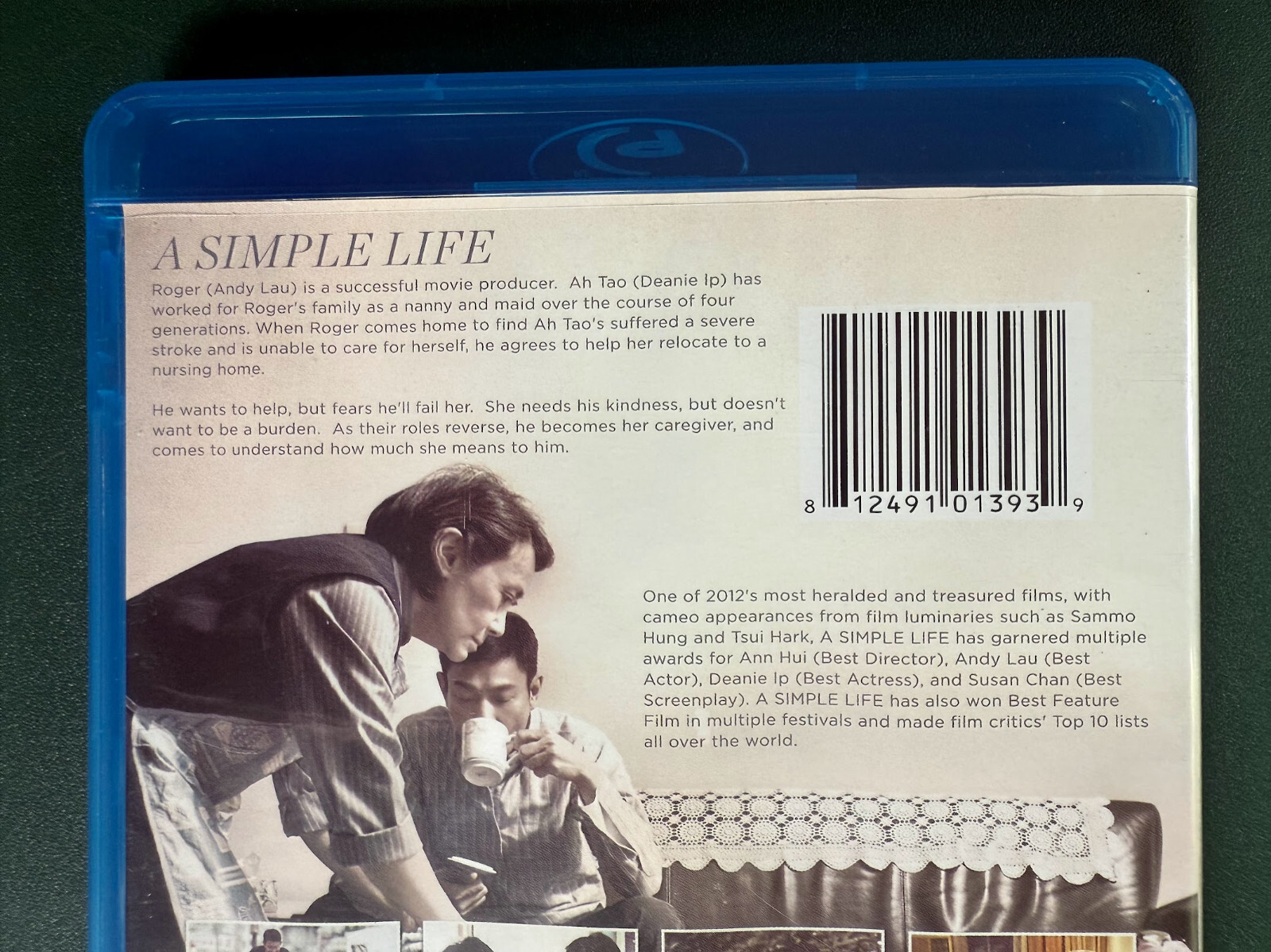 A Simple Life (Blu-ray) 2012 Cantonese w English subtitls, like new, Ohio seller