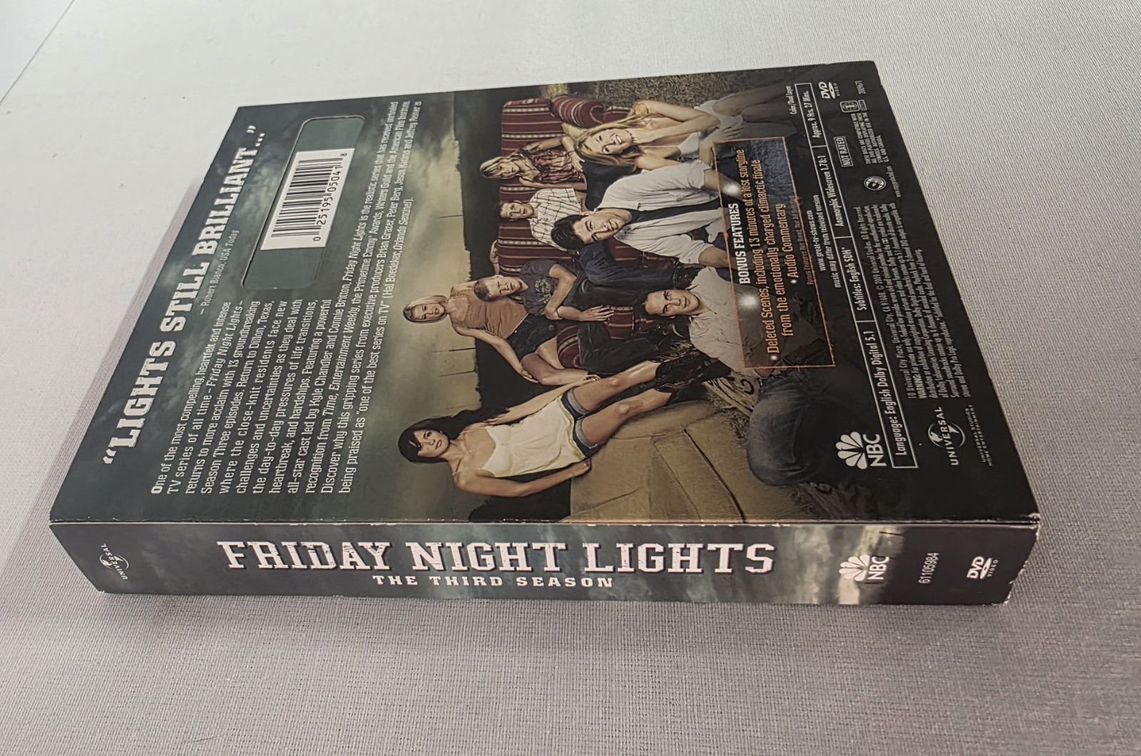 Universal Friday Night Lights Third Season DVD Deleted Scenes Commentary#35
