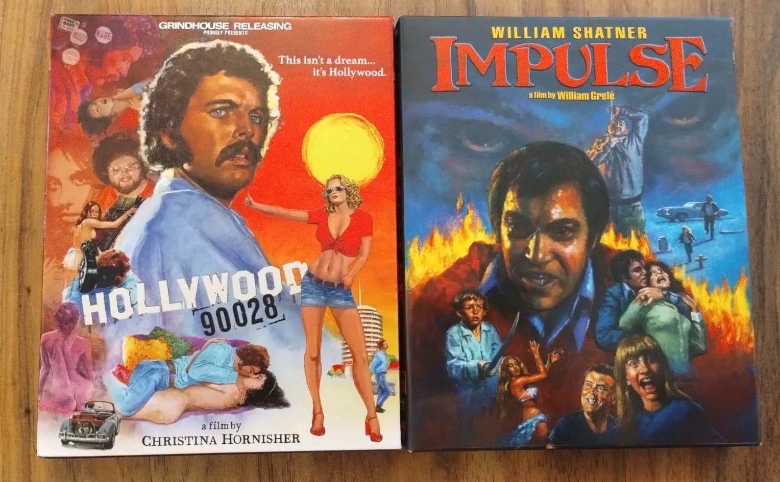 Hollywood 90028/Impulse/Grindhouse Releasing/Blu Ray/Horror/Sleaze/Exploitation!