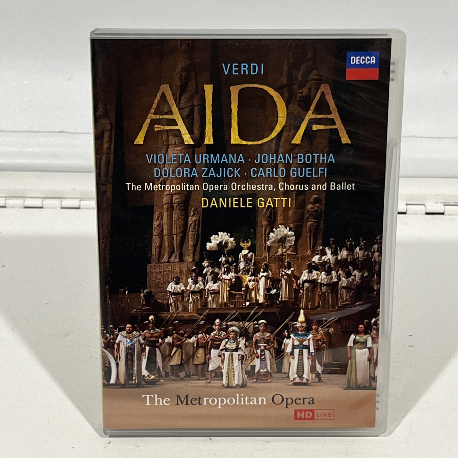 Aida DVD | Verdi Violeta Urmana Daniele Gatti The Metropolitan Opera