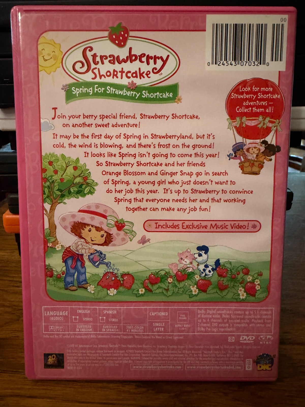Strawberry Shortcake – Spring for Strawberry Shortcake (DVD)