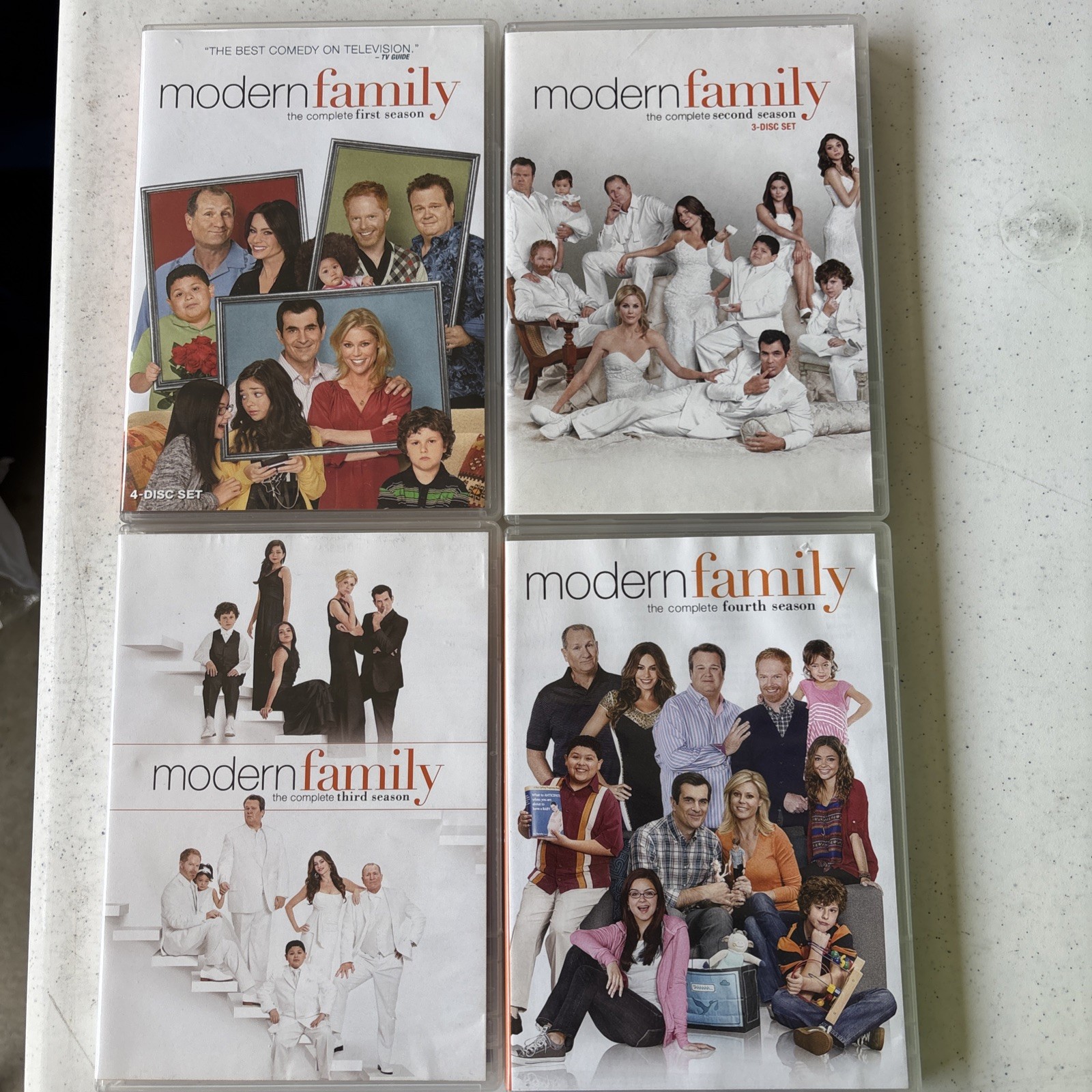 Modern Family Seasons 1-4 DVD 13 Disc Lot