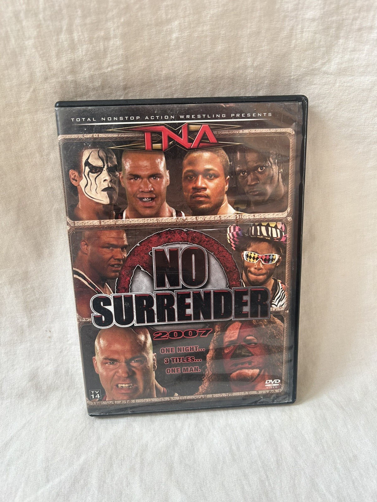 TNA Impact Wrestling No Surrender 2007 DVD Kurt Angle Sting Abyss Samoa Joe