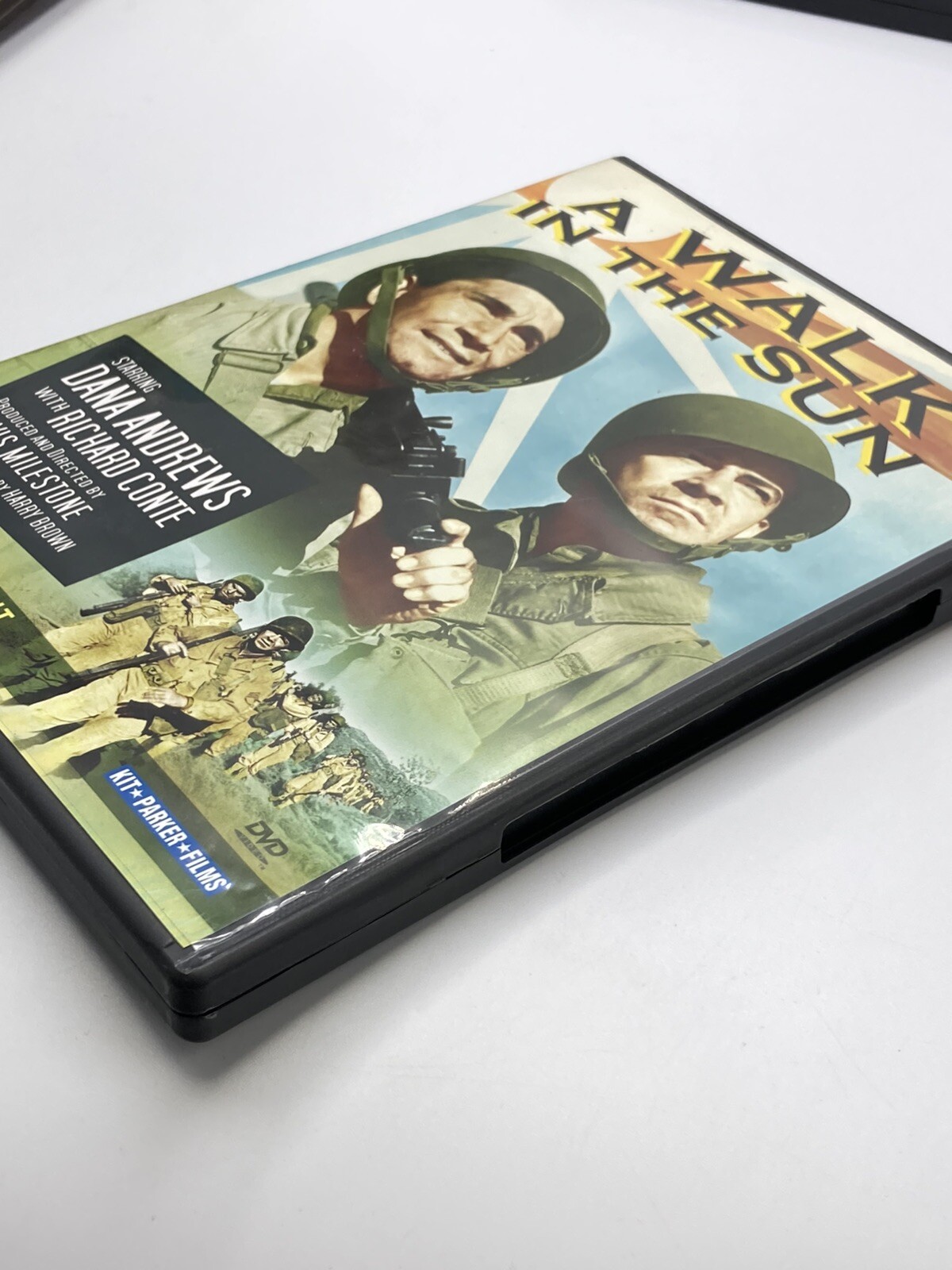 A Walk in the Sun 1943 2009 Uncut DVD Black White WAR Classic Dana Andrews Conte