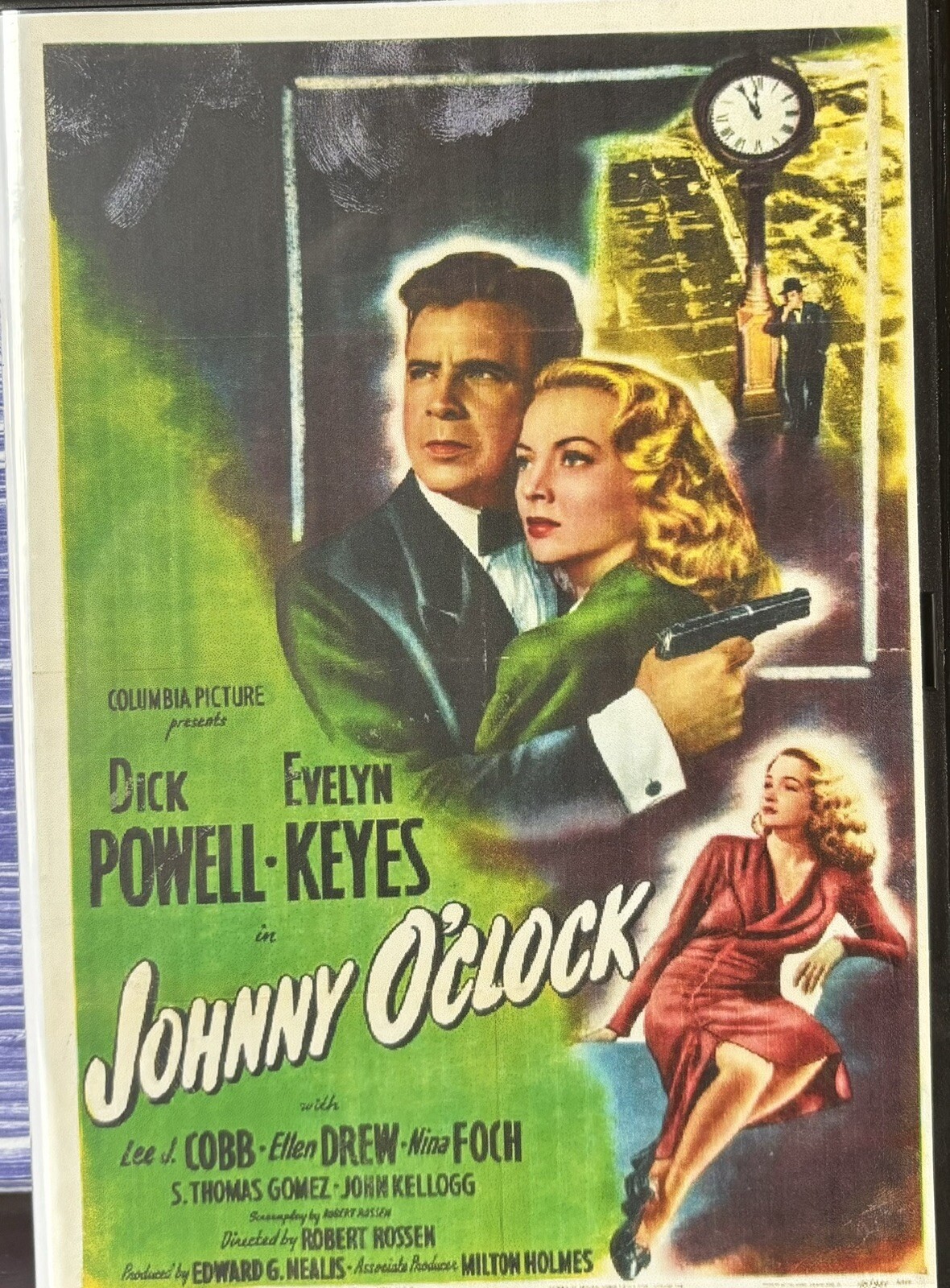 Johnny O’Clock Dvd