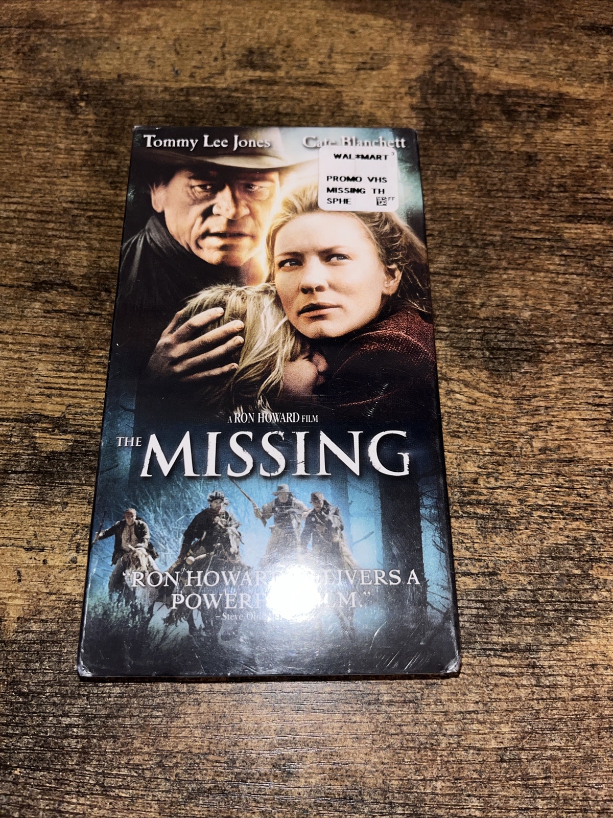 The Missing (VHS, 2004) Tommy Lee Jones, Cate Blanchett, Ron Howard NEW & SEALED