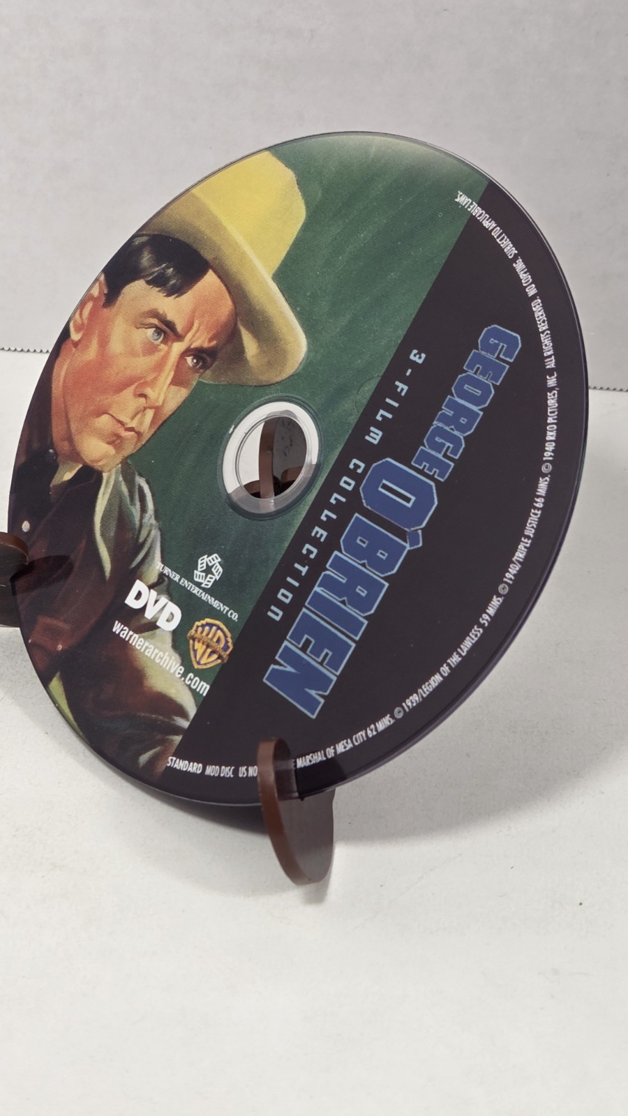 George O’Brien 3-Film Collection (DVD) Virginia Hale Warner Archive Westerns