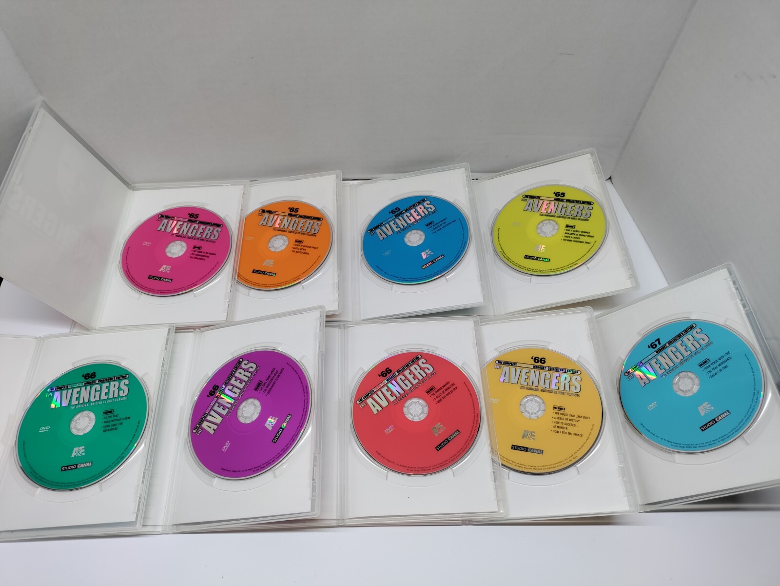 The Avengers – Complete Emma Peel Megaset Collector’s Edition DVD – 17 Discs