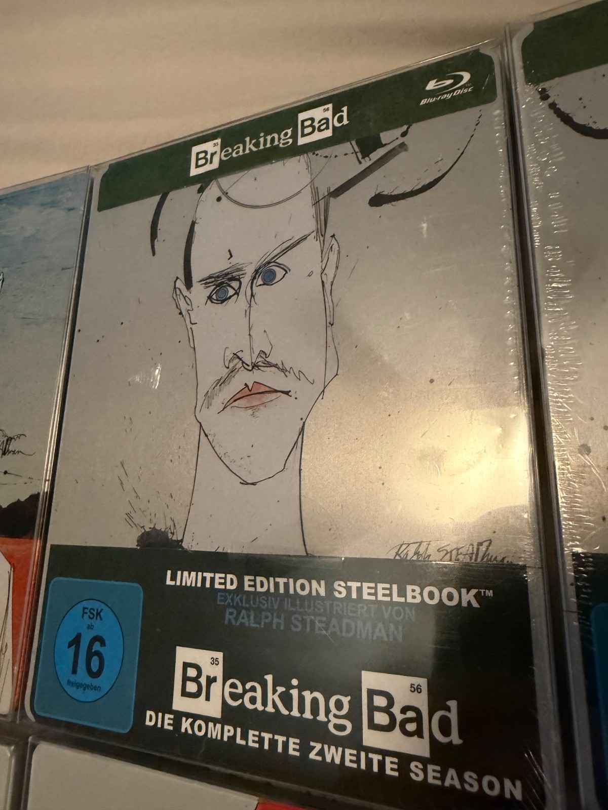 Breaking Bad Complete Series (Blu-ray) Steadman Steelbooks RARE