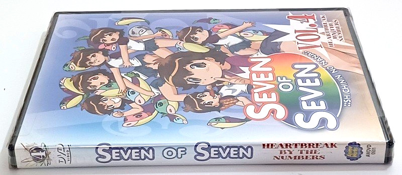 Seven Of Seven Vol 4 Heartbreak Numbers New DVD 2004 Anime English or Japanese