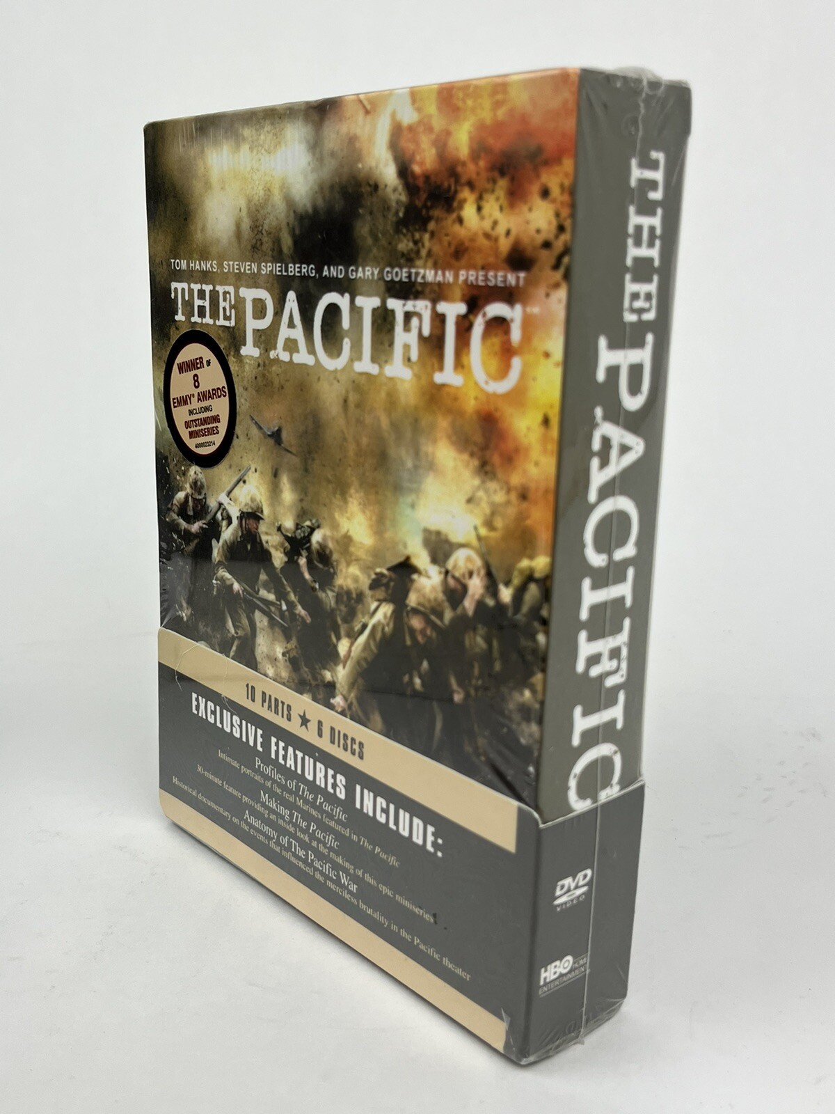 THE PACIFIC DVD 6 Disc NEW Tom Hanks, Steven Spielberg, Gary Goetzman Region 1