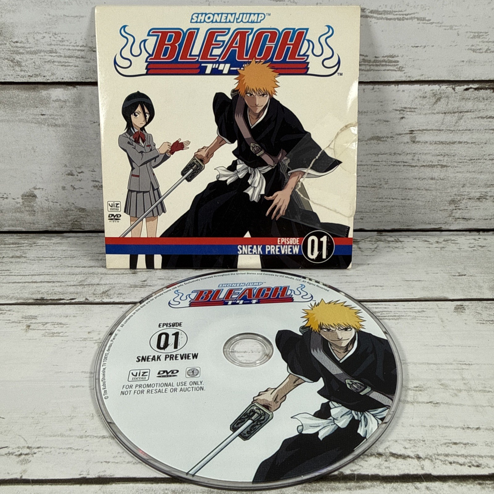 Shonen Jump Promo DVD Lot Naruto Bleach Prince Tennis Hikaru Anime Set