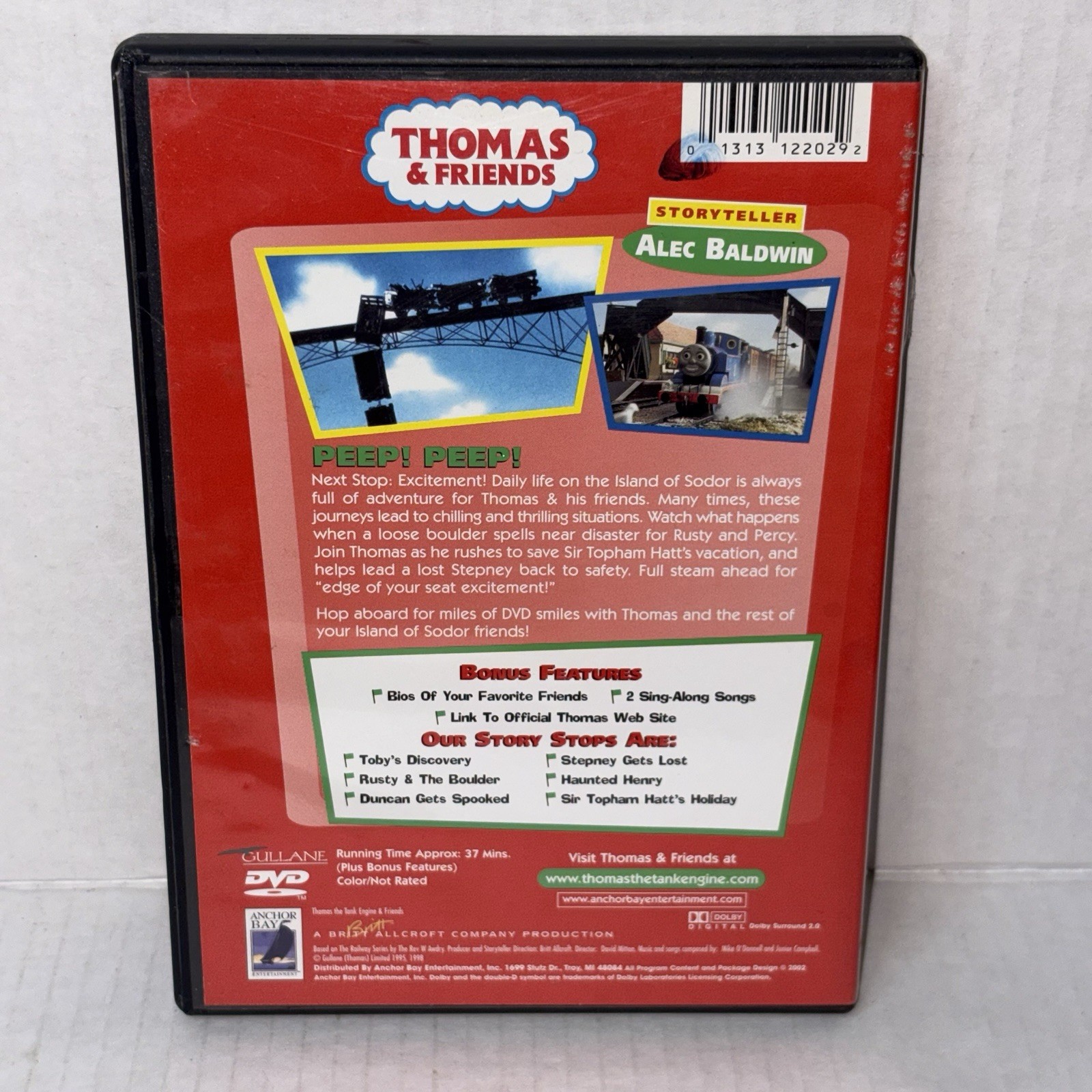 Thomas the Train Thomas Friends DVD Lot Of 3
