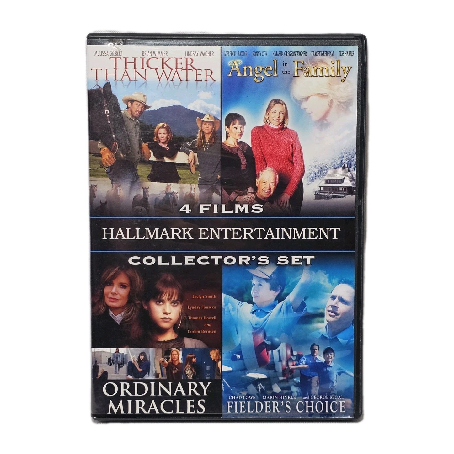 Hallmark Entertainment Collector’s Set 4 Films Dvd 2009 Angel In Family Ordinary