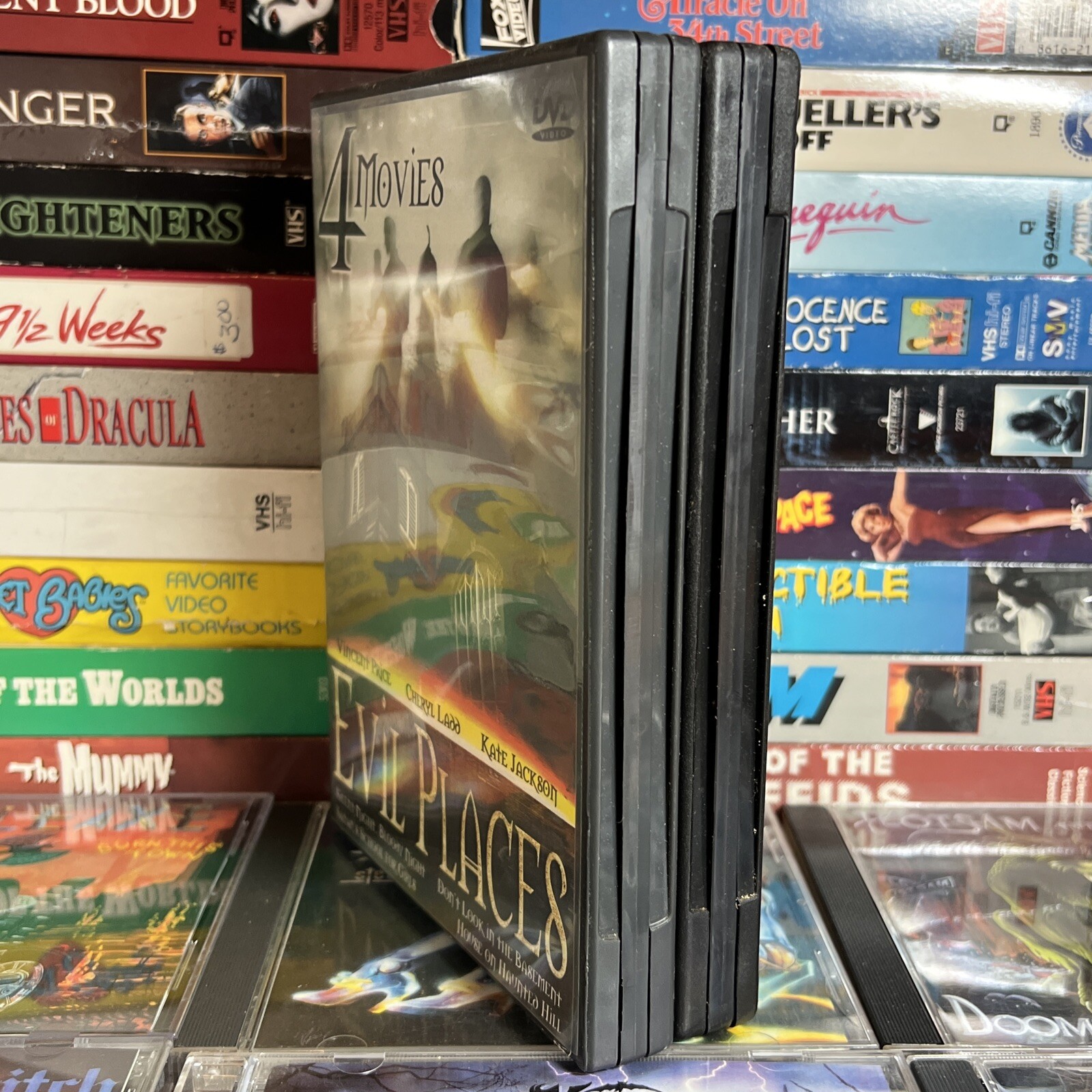 Evil Places / Deadly Dimensions DVD Lot 8 Horror Sci-Fi B Movie Cult Classics