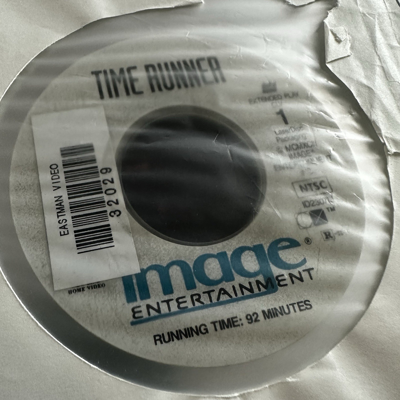Time Runner Laserdisc 1993 Mark Hamill Rae Dawn Chong Cult Sci-Fi