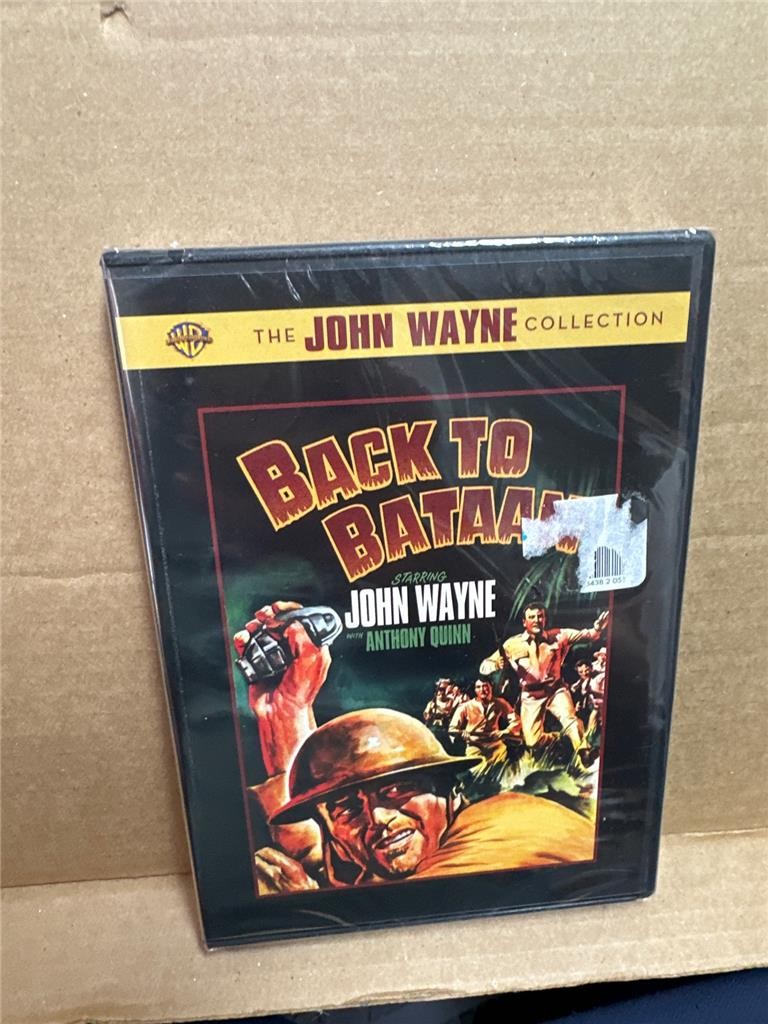 Back to Bataan (DVD, 1945) John Wayne NEW Sealed Other Cut UPC