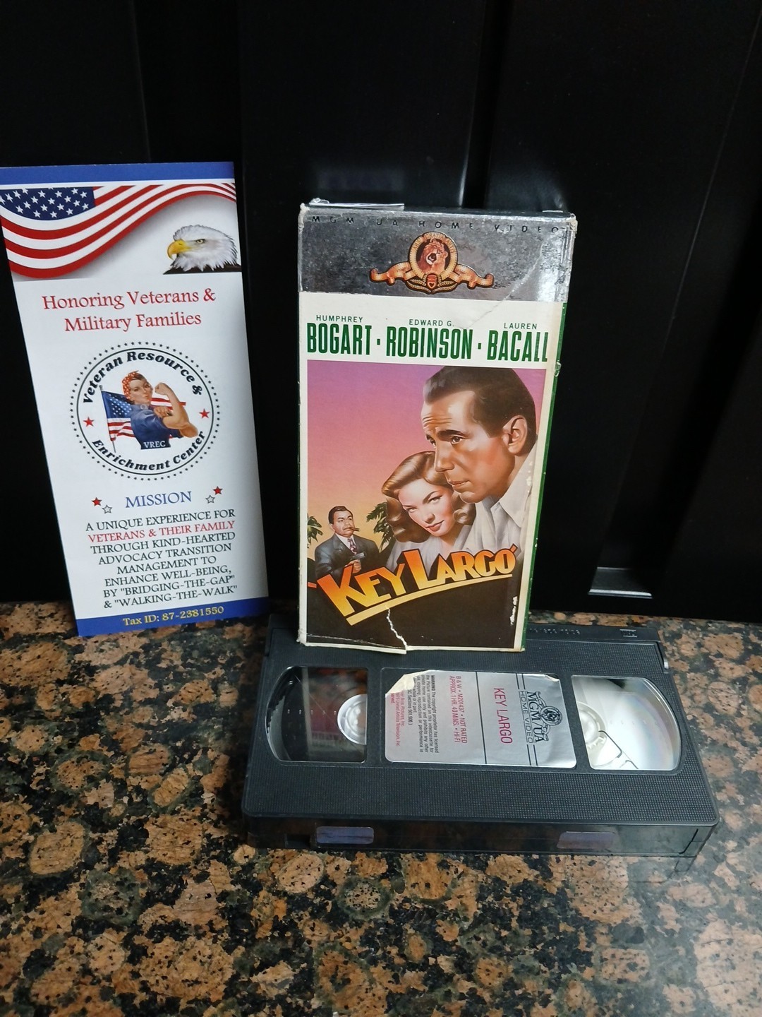 Key Largo (VHS) Used Tested Works Great