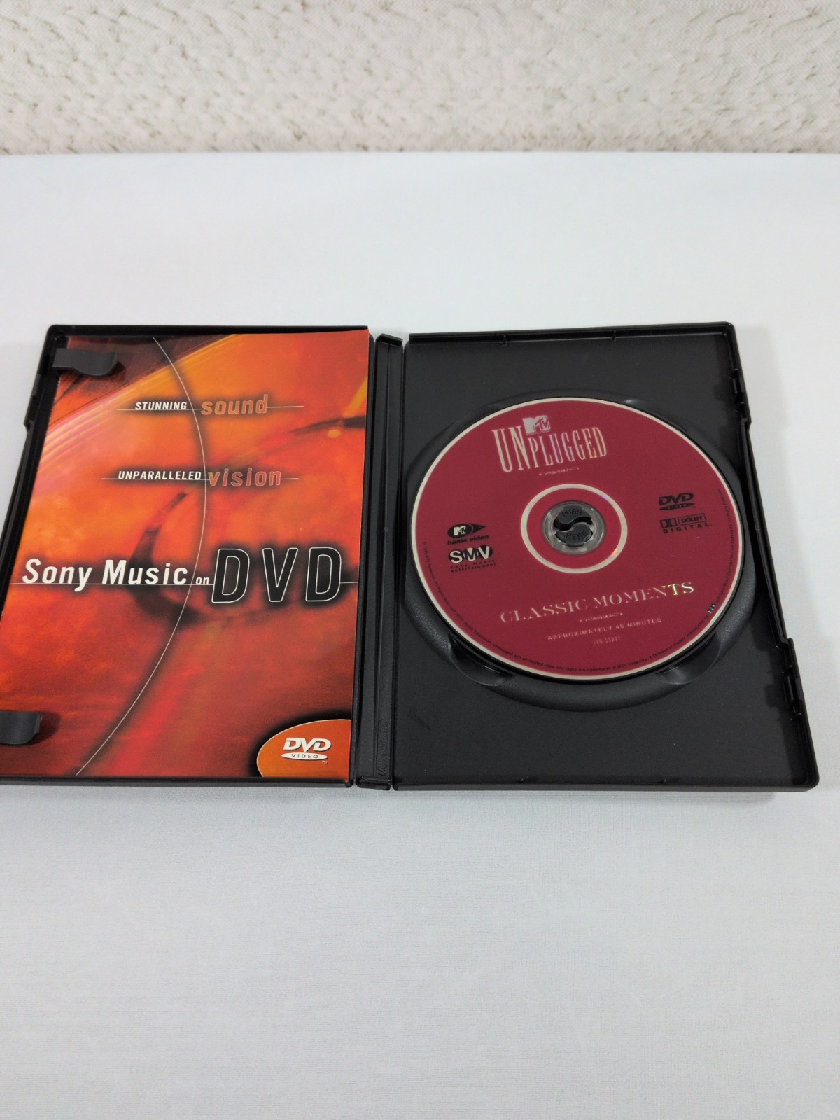 MTV Unplugged DVD Lot Of 2 Classic Moments, Superstars Concert Movies