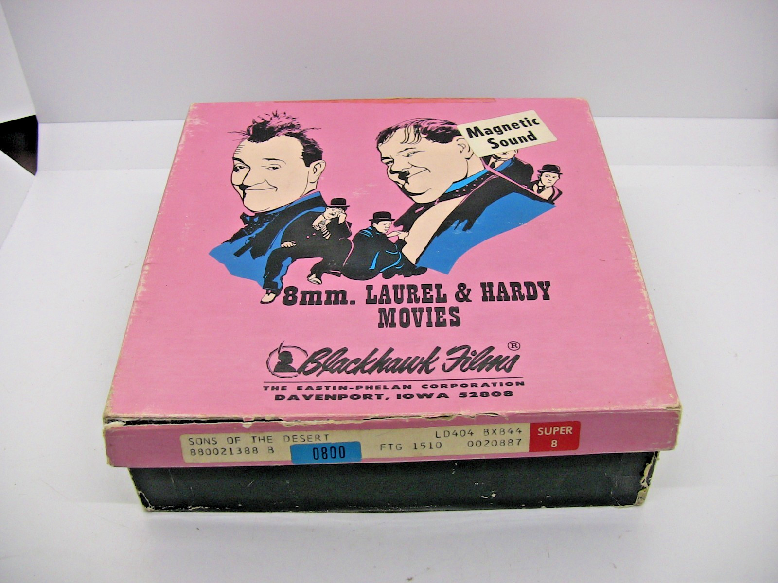 Super 8MM FILM, Sons of the Desert 1933 Sound, Blackhawk, Oliver Hardy