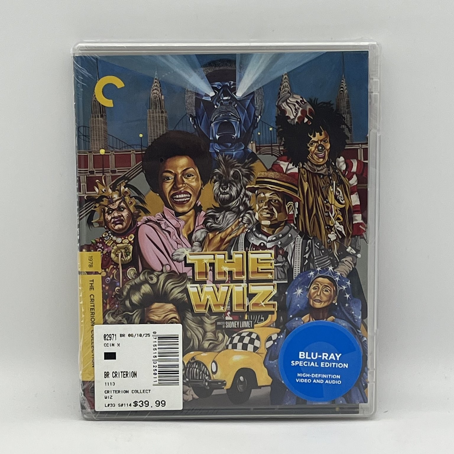 The Wiz Blu-ray 1978 Criterion Special Edition Michael Jackson Diana Ross – NEW