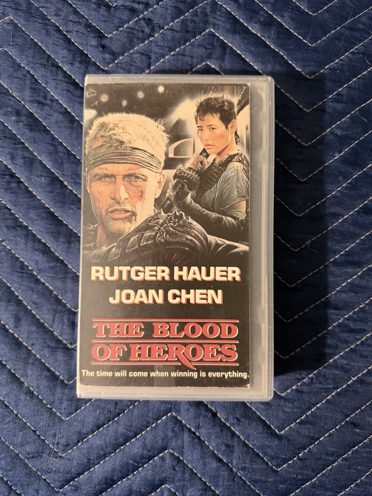 The Blood of Heroes VHS 1989 HBO Video Rutger Hauer Joan Chen Cult Sci-Fi