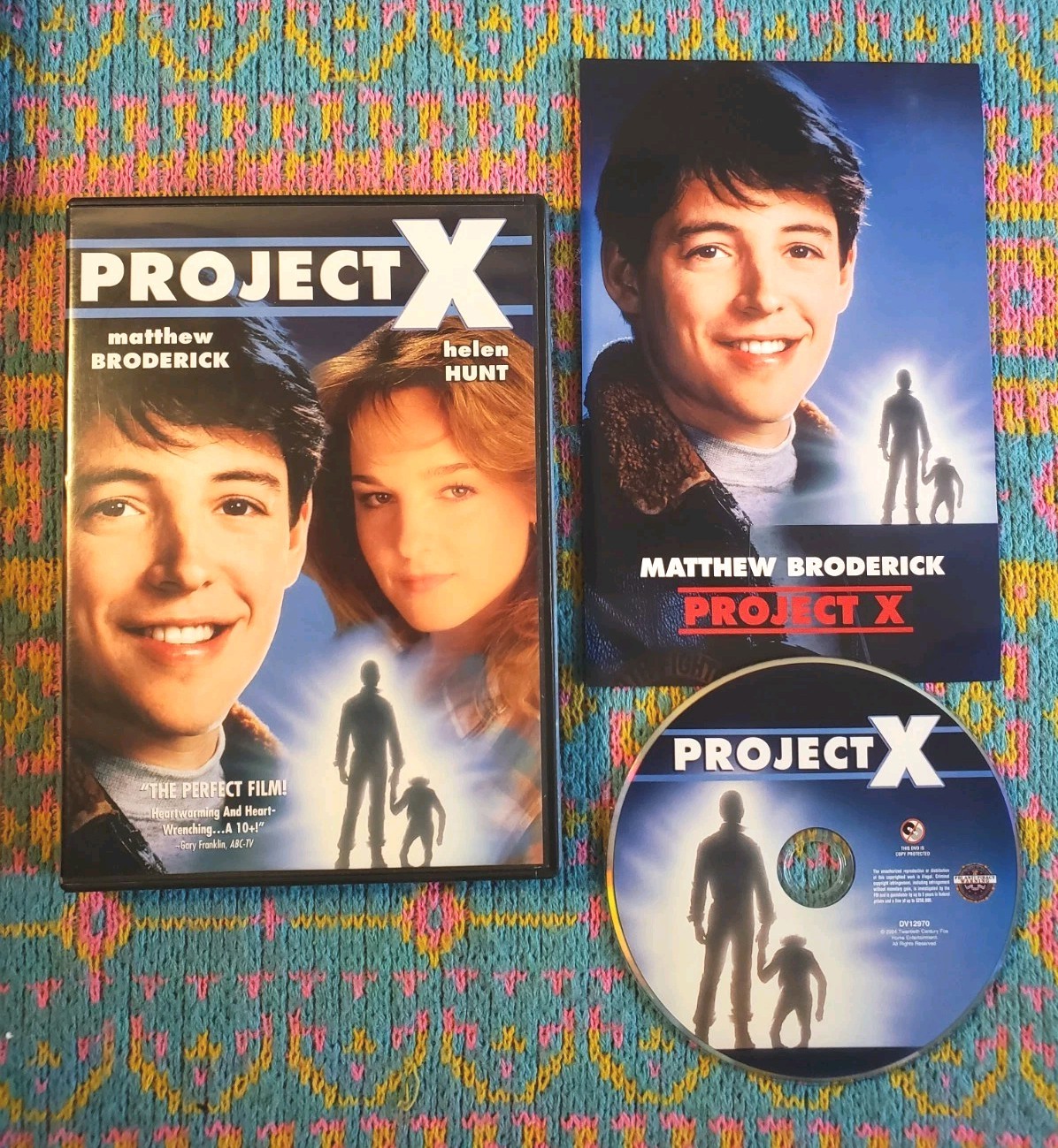 Project X (DVD, 1987) w/ Insert OOP Anchor Bay 80s Sci-Fi Matthew Broderick