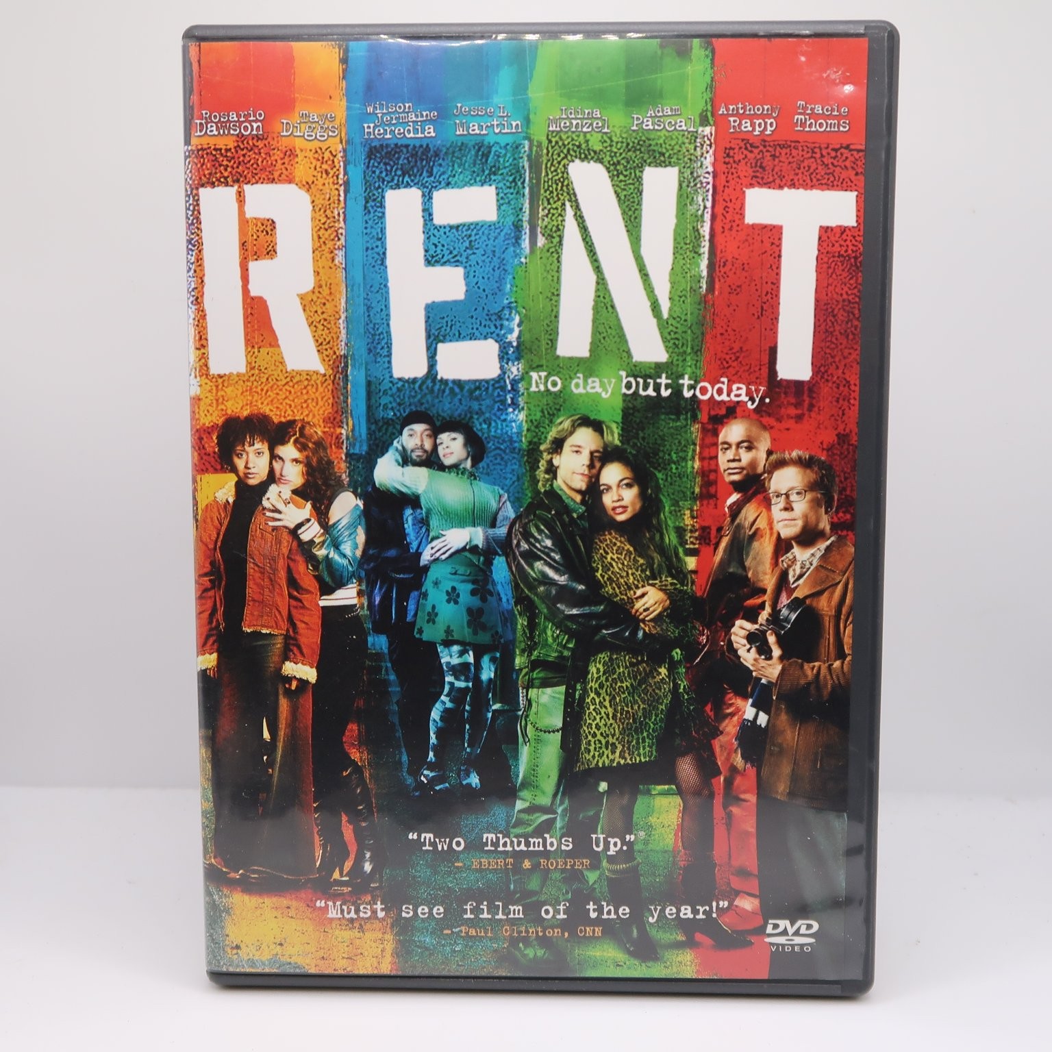 RENT DVD 2005 Chris Columbus, Rosario Dawson, Taye Diggs, Idina Menzel