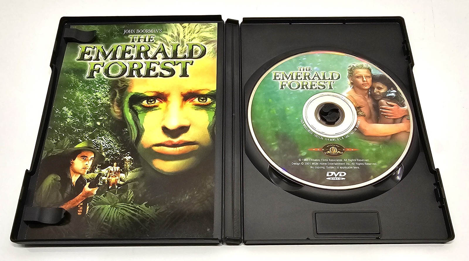 Lord of the Flies DVD 2001 & The Emeral Forest DVD 2001 2-Lot Like New